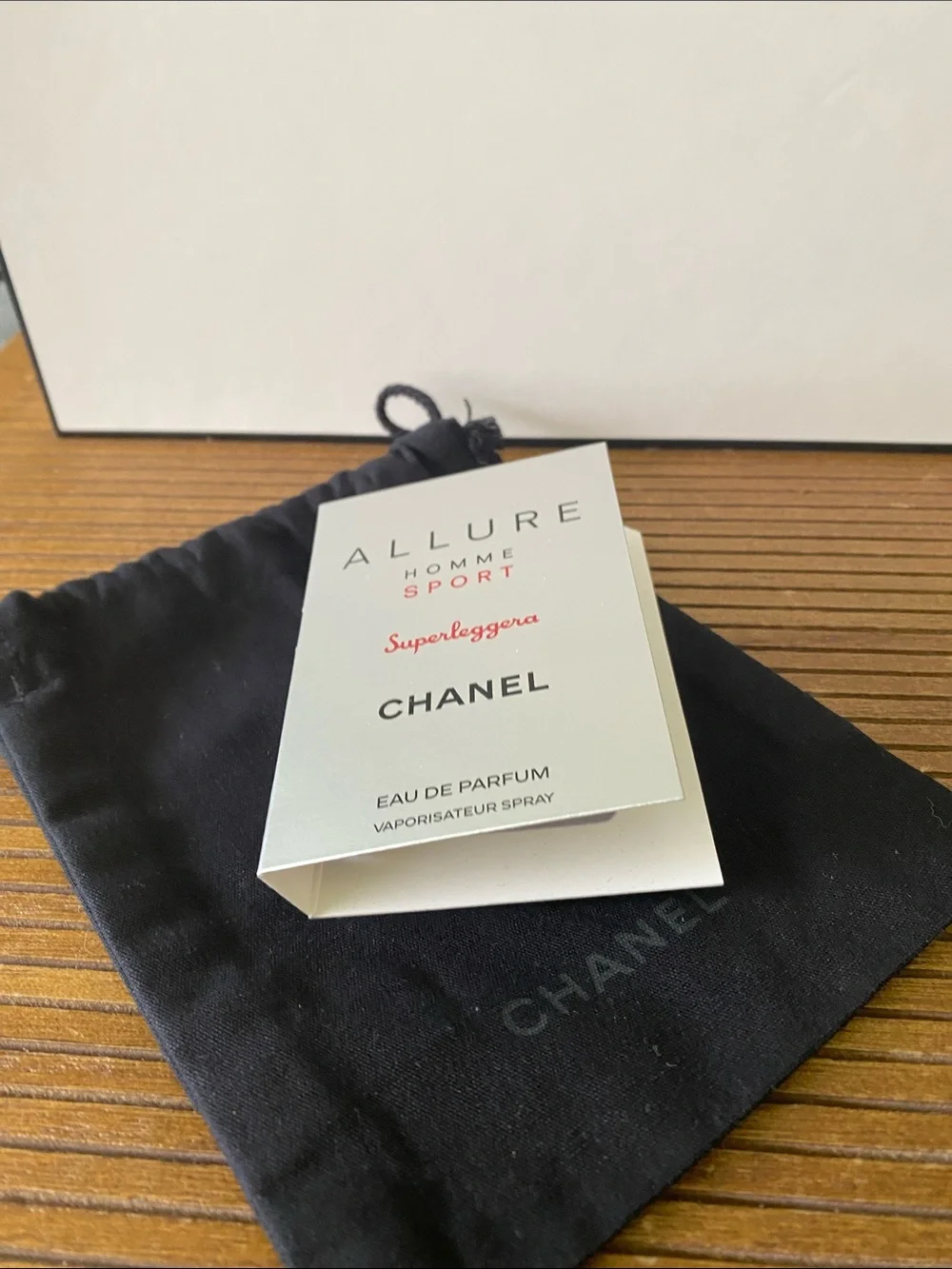 Chanel Allure Homme Sport Superleggera Sample